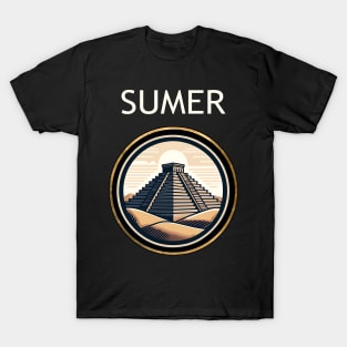 Sumer Ziggurat of Ur Ancient Sumerian History T-Shirt